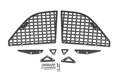 DV8 Offroad 2021-2024 Ford Bronco | Rear Window Molle Panels MPBR-01