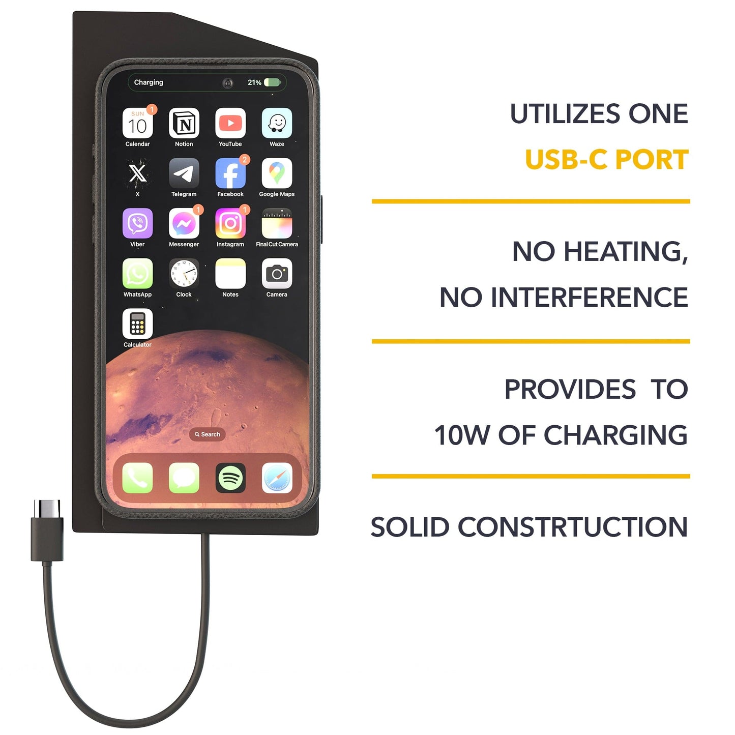 MagSafe Compatible Wireless Charger | Ford F150 & F-150 Lightning