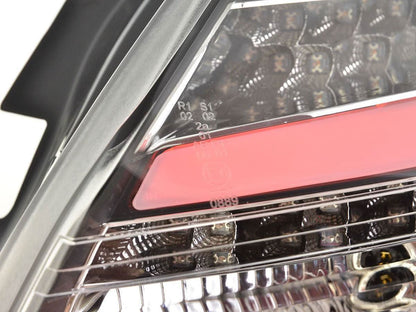 Ford Focus 3 (C346) Hatchback Black Clear LED Taillights Set (2011 - 2014)