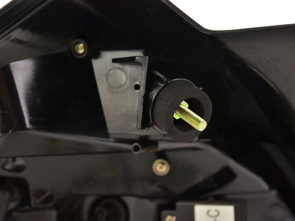 Ford Focus 3 (C346) Hatchback Black Clear LED Taillights Set (2011 - 2014)