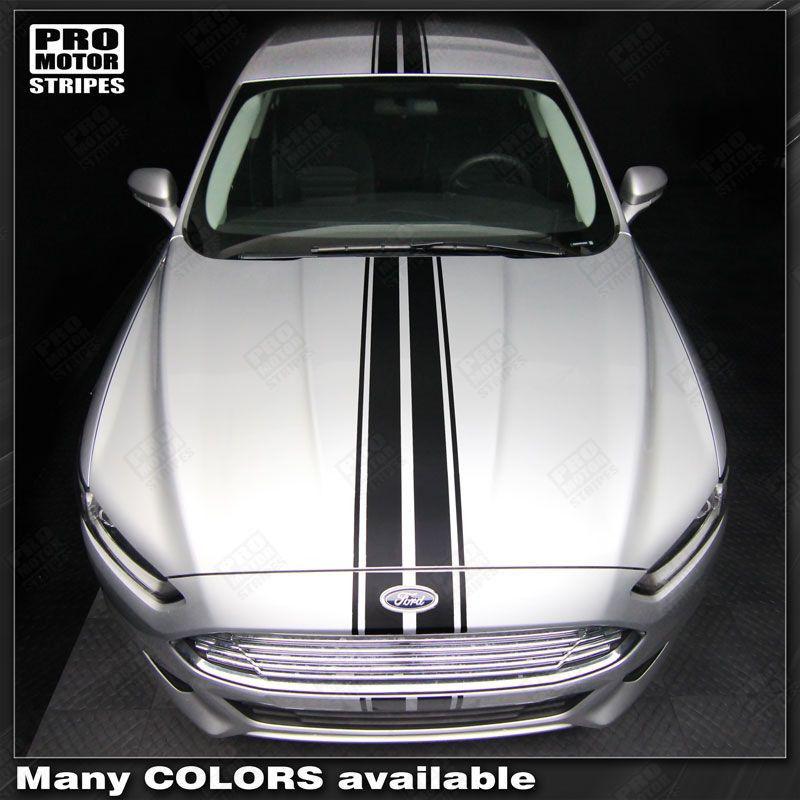 FORD FUSION 2013-2021 Over Top Narrow Center Stripes