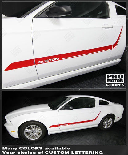 Ford Mustang 2005-2014 Lower Door Side Accent Stripes