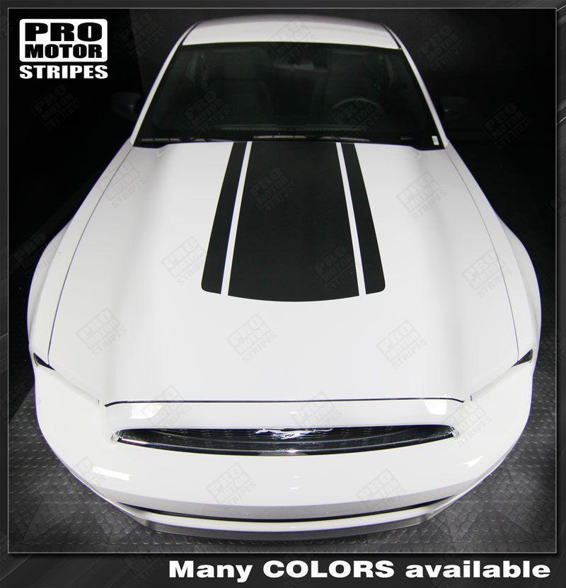 Ford Mustang 2005-2017 Hood Accent Stripe Decal