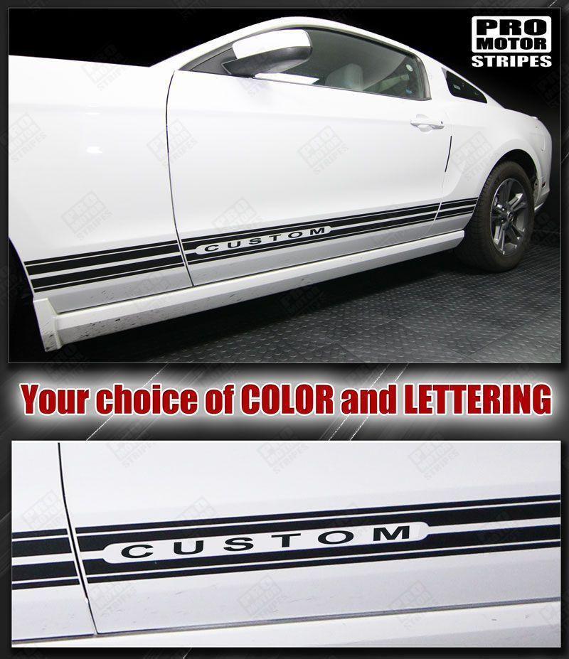 Ford Mustang 1994-2023 Rocker Panel Stripes
