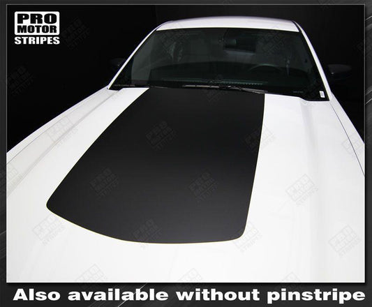 Ford Mustang 2005-2017 BOSS 302 Style Hood Stripe Decal
