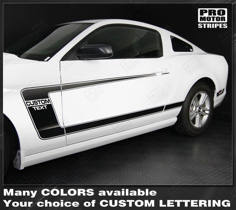 Ford Mustang 2005-2014 BOSS 302 Style Side C-Stripes