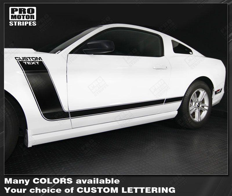Ford Mustang 2005-2014 BOSS 302 Style Side Stripes