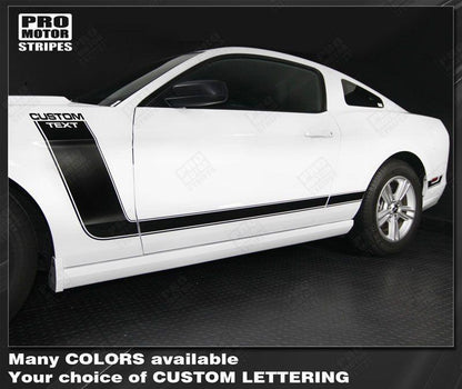 Ford Mustang 2005-2014 BOSS 302 Style Side Stripes