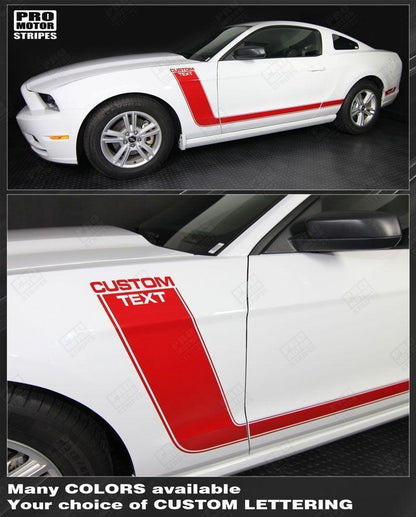 Ford Mustang 2005-2014 BOSS 302 Style Side Stripes