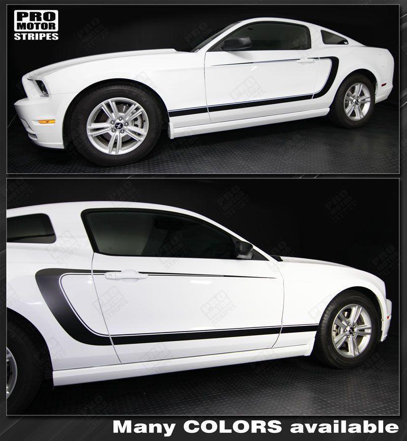 Ford Mustang 2005-2014 Side Accent C-Stripes
