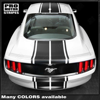 Ford Mustang 2005-2009 & 2013-2017 Over The Top Double Rally Stripes