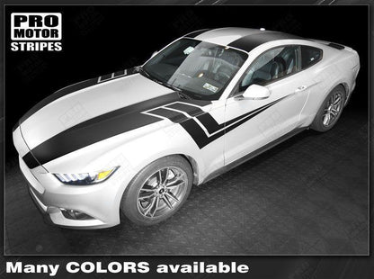 Ford Mustang 2015-2017 Over The Top & Side Sport Stripes
