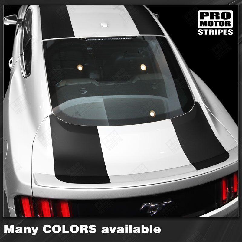 Ford Mustang 2015-2017 Over The Top & Side Sport Stripes