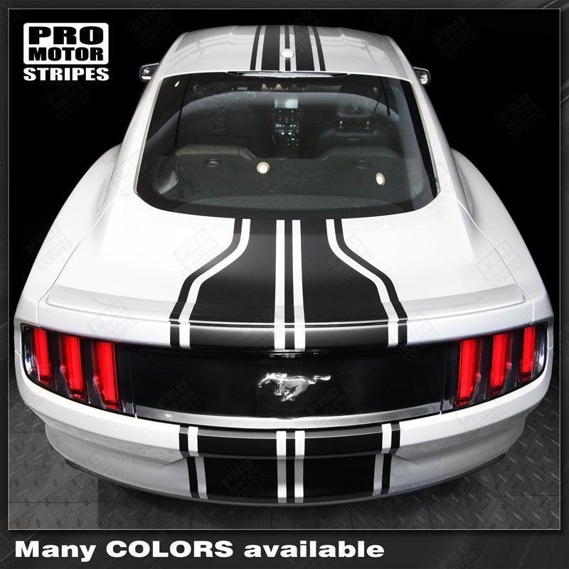 Ford Mustang 2005-2009 & 2013-2023 Over The Top Sport Stripes