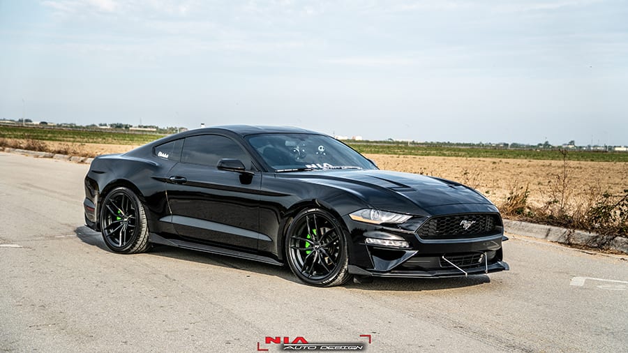 ford mustang s550 splitter lip ground effects kit