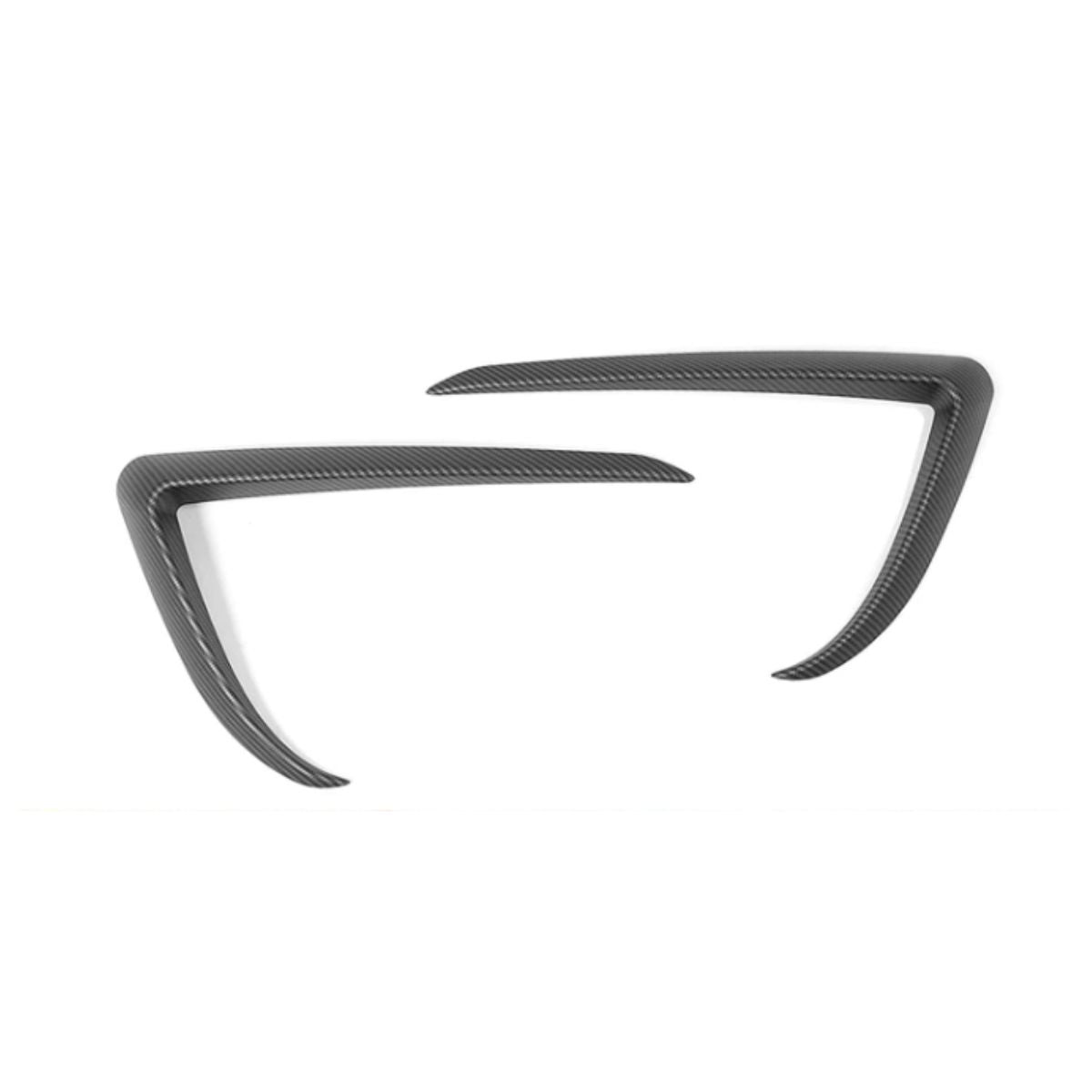 Front Fog Light Eyebrow Trim for Model 3/Y | 4 Finishes | 2-Pack