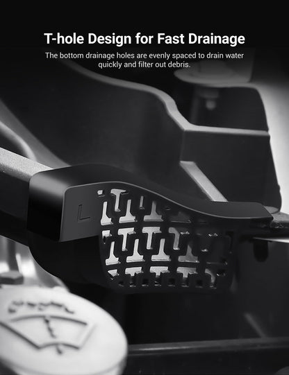 Front Trunk Drain Channel Filter Net for Model Y | Prevent Water Damage (2-Pack)