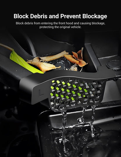 Front Trunk Drain Channel Filter Net for Model Y | Prevent Water Damage (2-Pack)