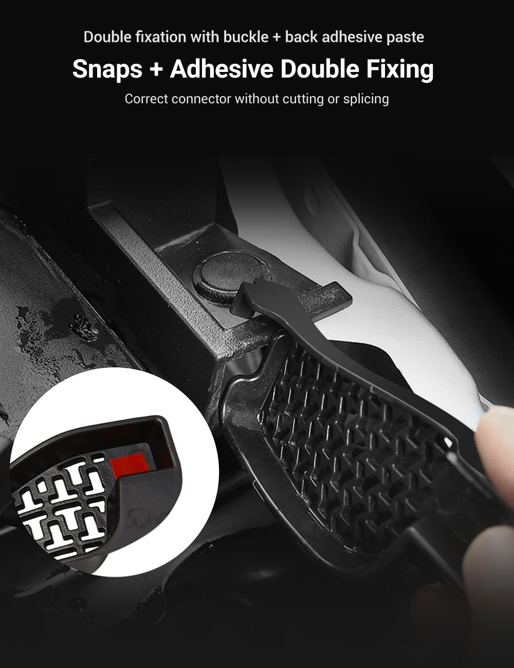 Front Trunk Drain Channel Filter Net for Model Y | Prevent Water Damage (2-Pack)