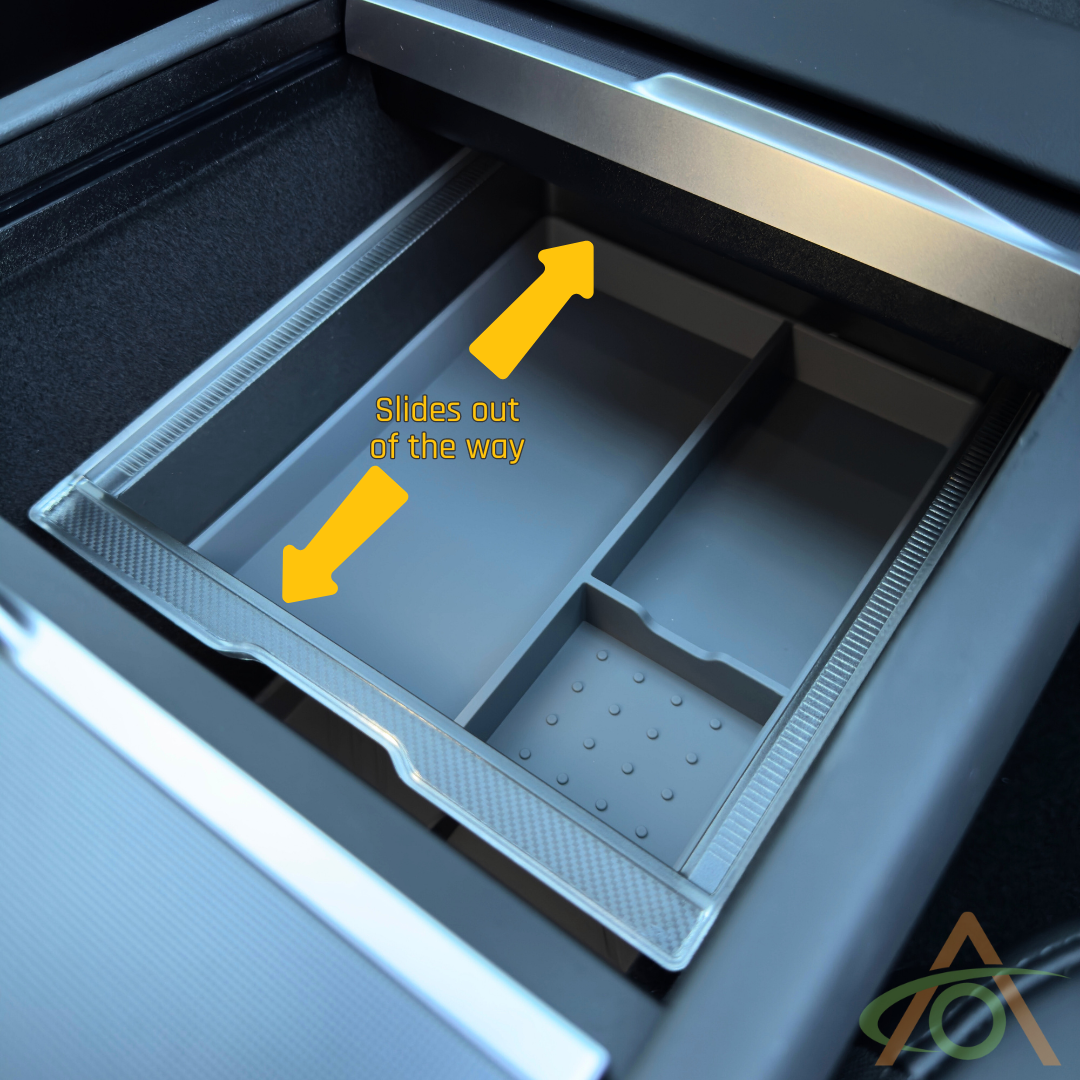 Premium Center Console Trays for Refreshed Model 3 & Y