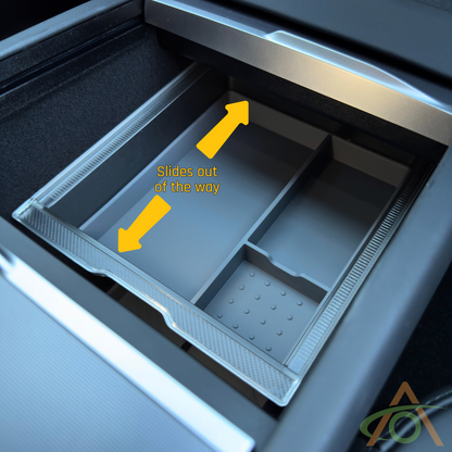 Premium Center Console Trays for Refreshed Model 3 & Y