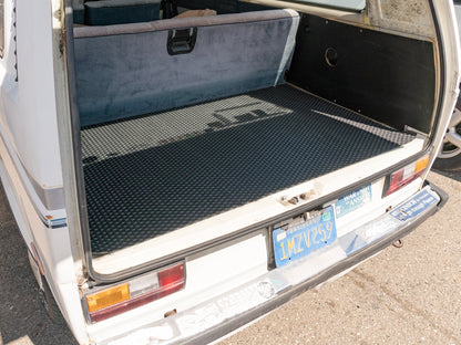 Rubber Mat - Rear Cargo Area [Vanagon Passenger W/OUT AC]
