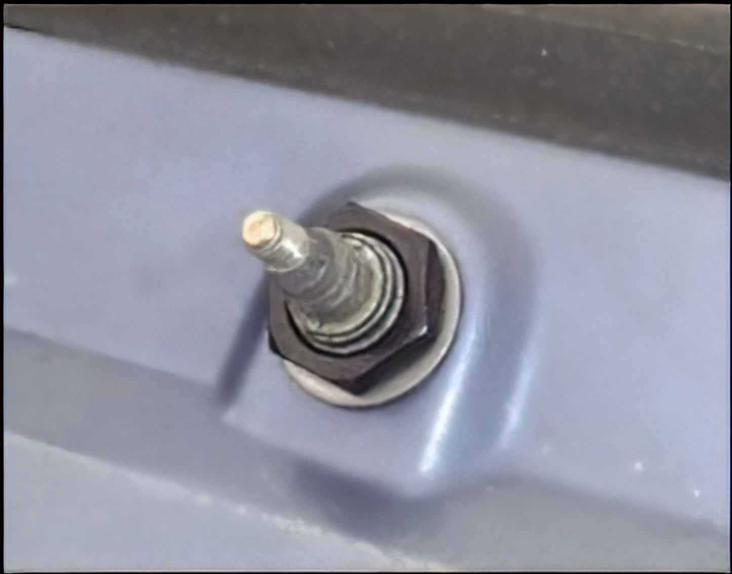 Nut - M16 x 1 (Wiper Shaft and Difflock Switch)