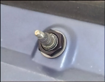 Nut - M16 x 1 (Wiper Shaft and Difflock Switch)