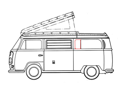 Center/Rear Side Vent Window Seal [Bus]