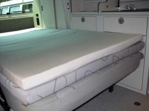 Mattress Topper for Upper or Lower Bed (Small) [Bus & Eurovan]