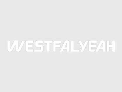 WESTFALYEAH Sticker