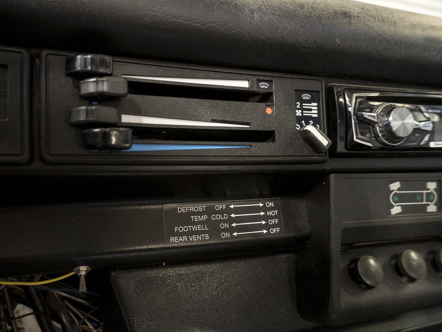 Climate Control Decal [Vanagon]