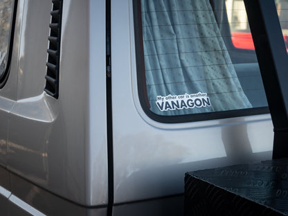 My Other Car is Another Vanagon Sticker