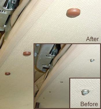 Headliner Finish Caps [Early Vanagon]