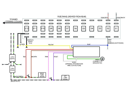 Turn Signal Daytime Running Lights Module