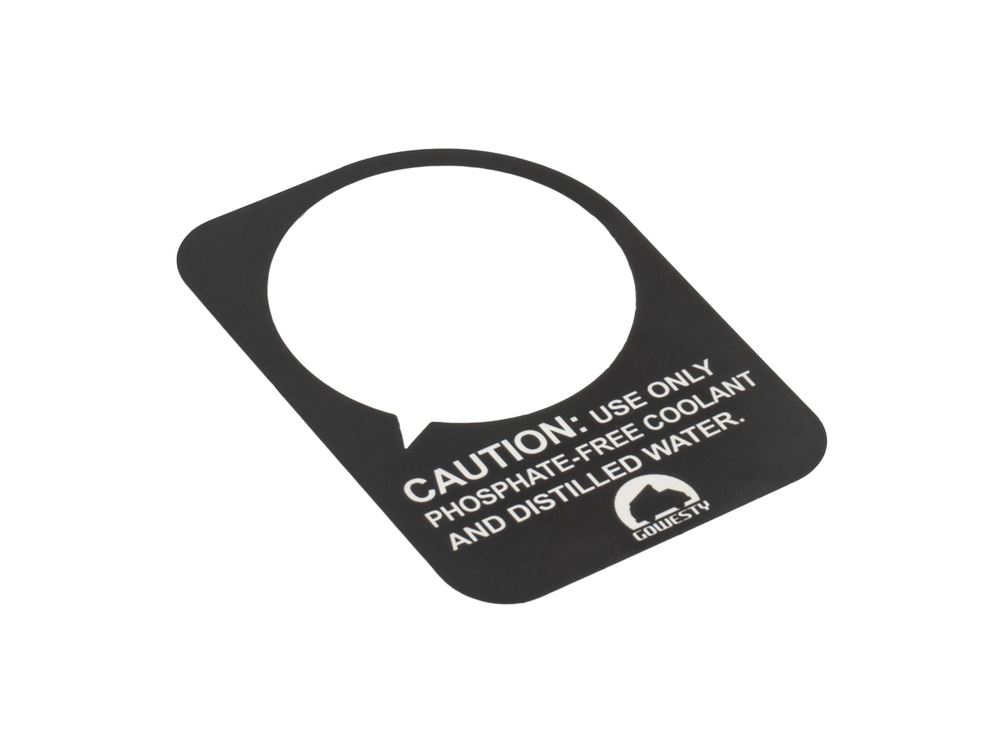 Coolant Warning Tag (Coolant Expansion Tank)[Vanagon]