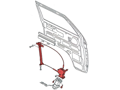 Power Window Regulator [Late Vanagon]