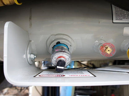 Larger Capacity LP Tank w/Level Indicator