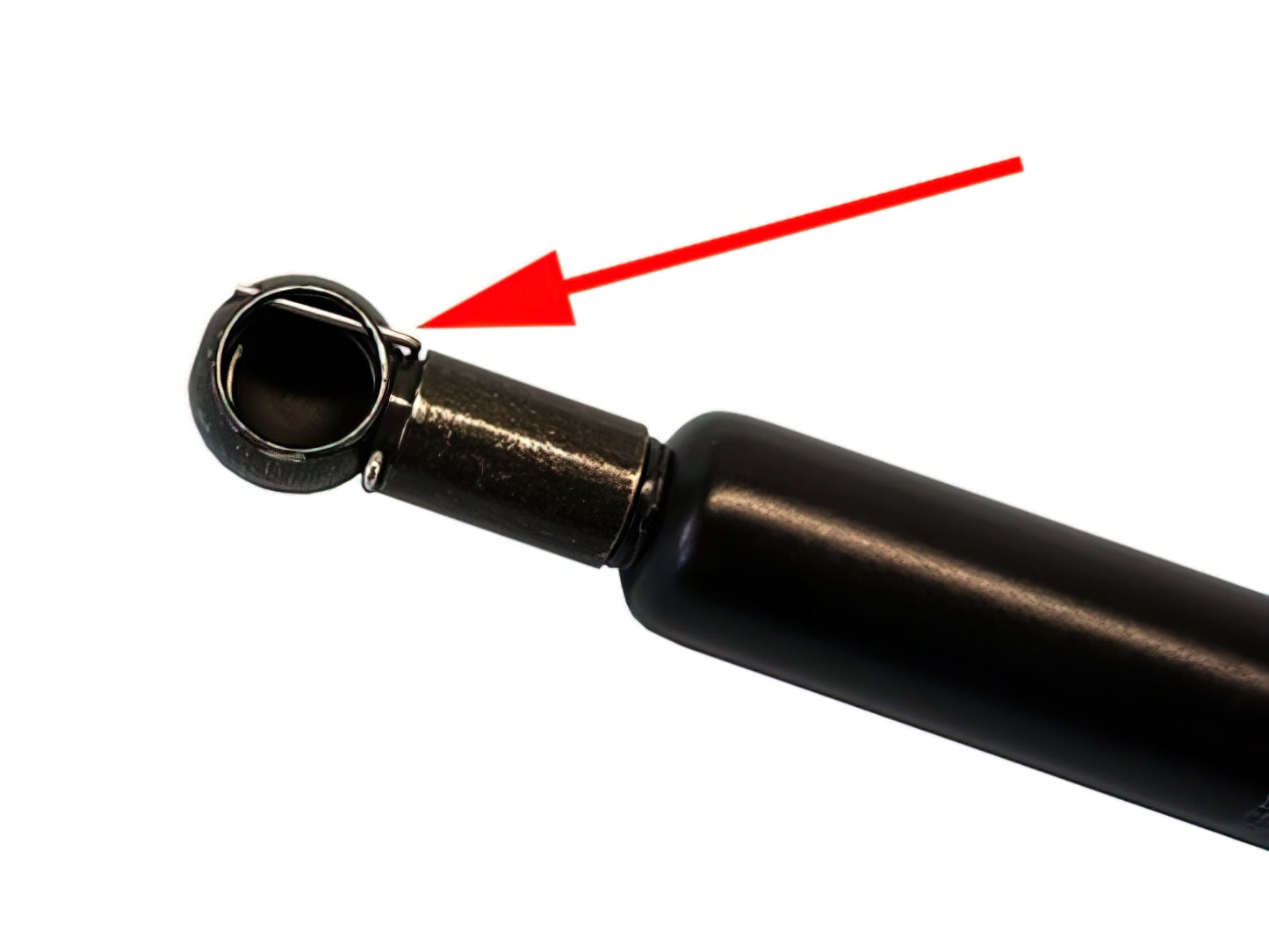 Safety Clip for Pop-Top Strut