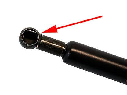 Safety Clip for Pop-Top Strut