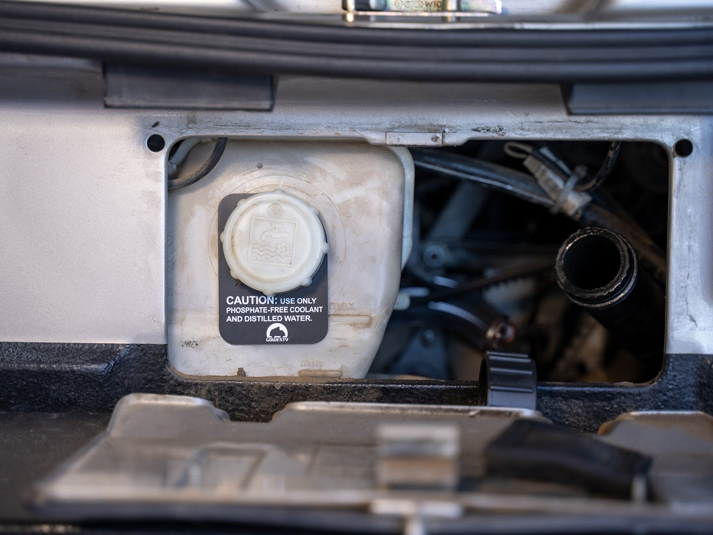 Coolant Warning Tag (Coolant Expansion Tank)[Vanagon]