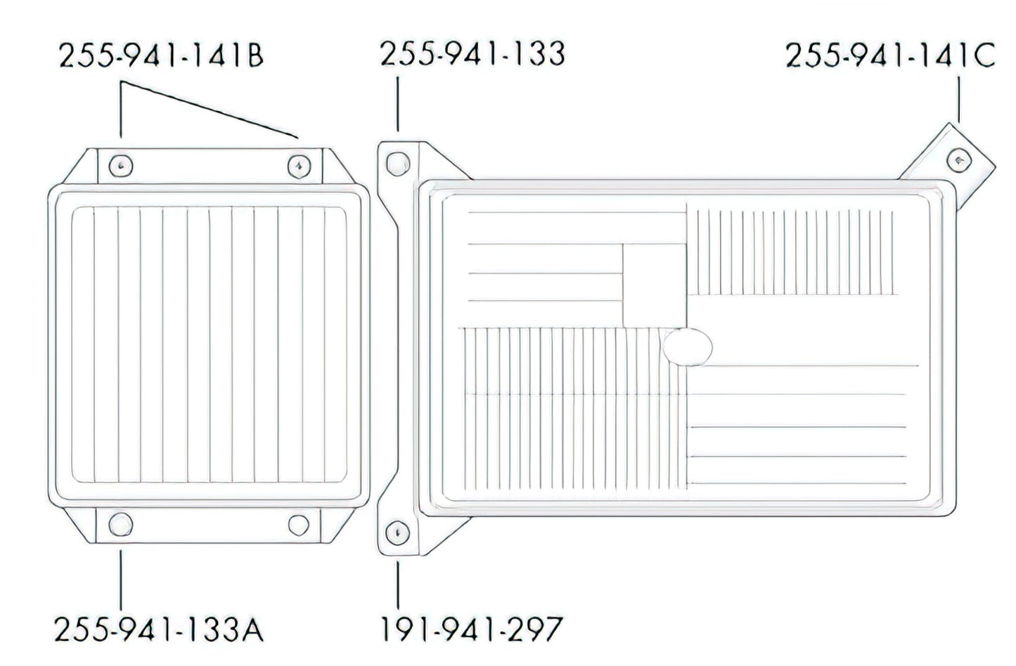 Headlight Adjuster for Upper Inboard Driving Lens [Late Vanagon]