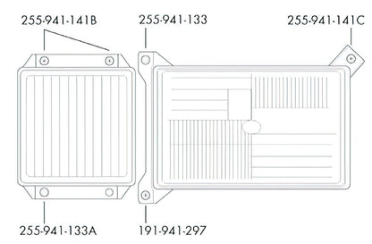 Headlight Adjuster for Upper Inboard Driving Lens [Late Vanagon]