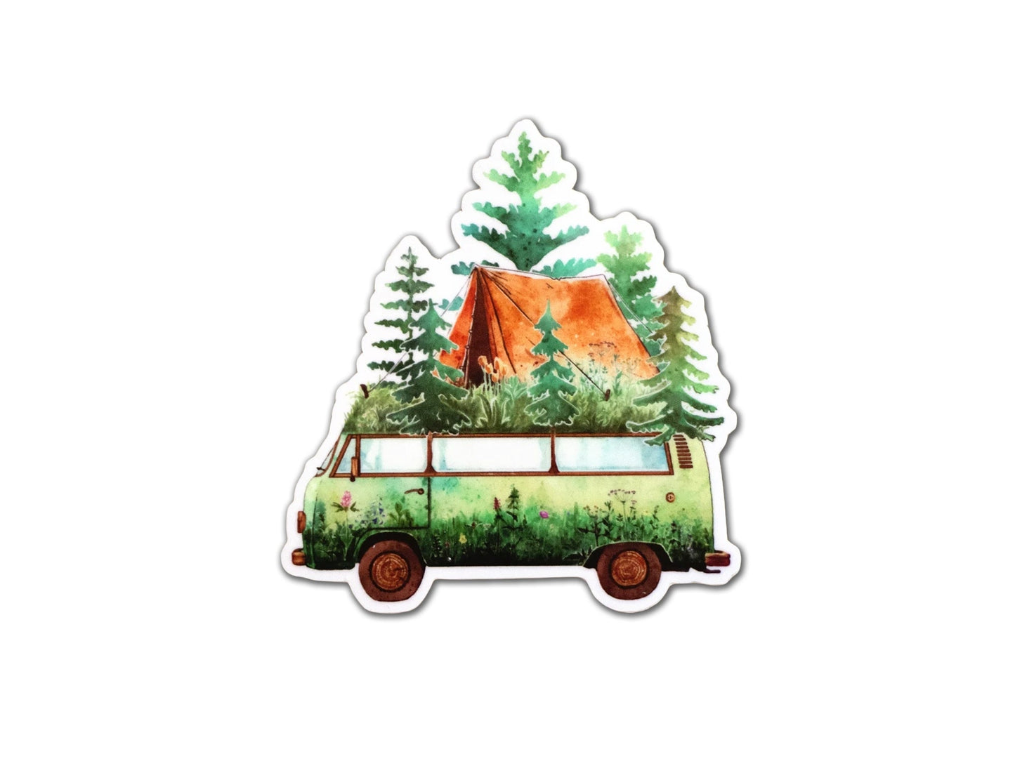 Spring Van Sticker