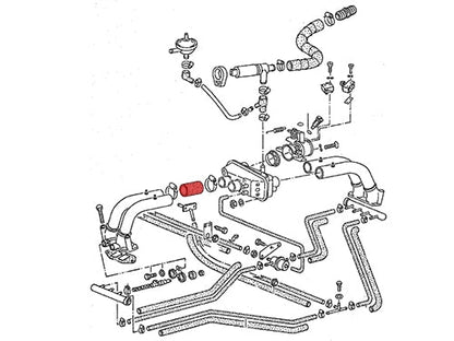 Intake Manifold Hose (Pack of 4) [Late Vanagon]