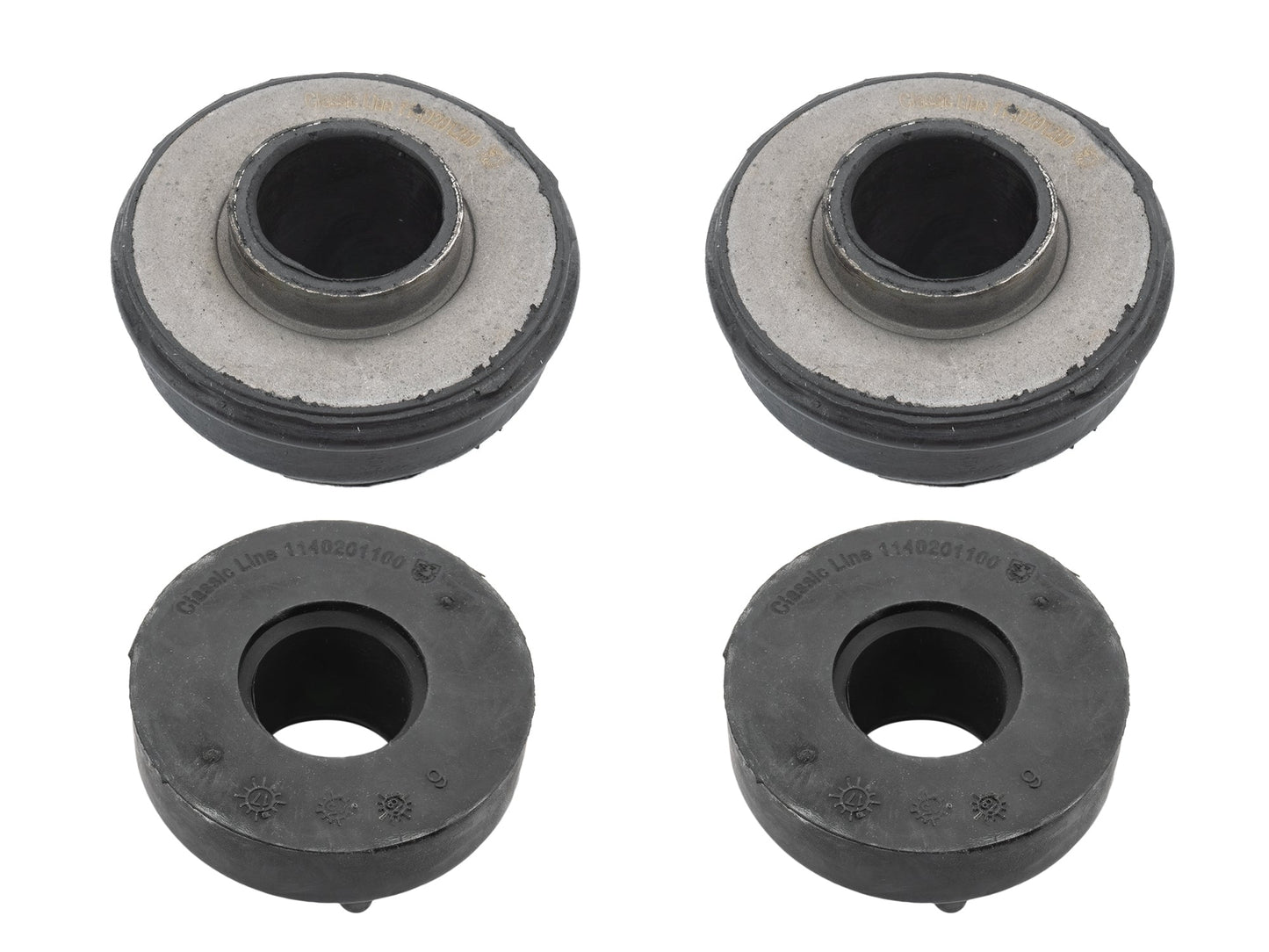 Front & Rear Radius Rod Bushing Set