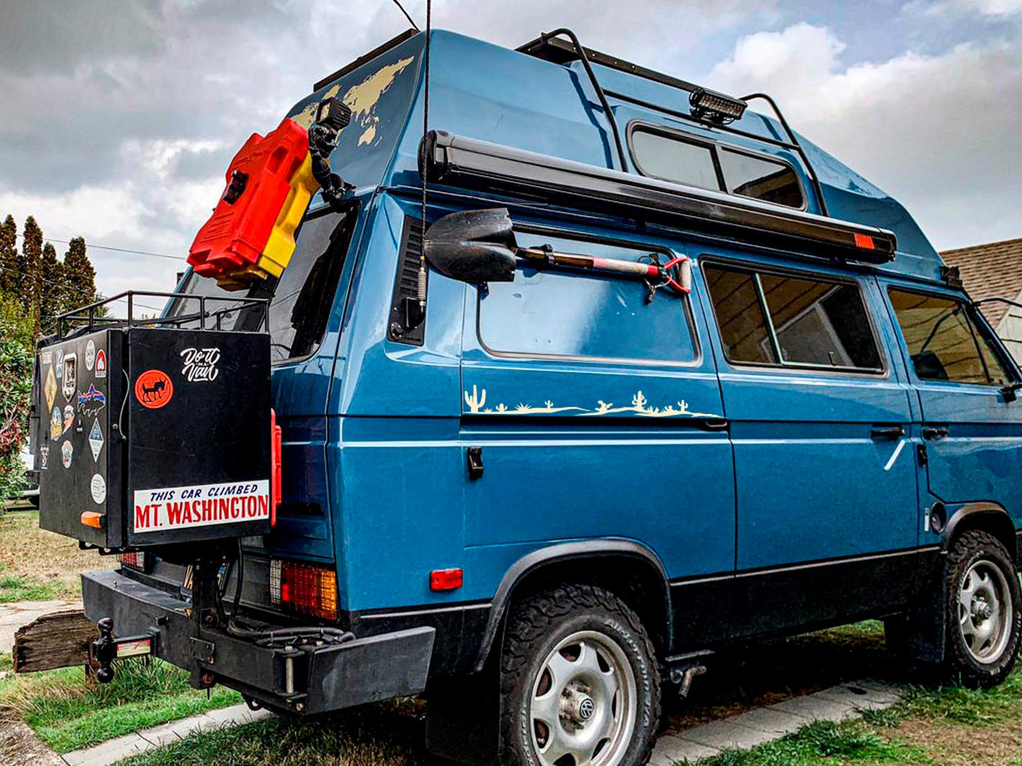 Scenic Vinyl Decals (Mountain/Desert/Forest)