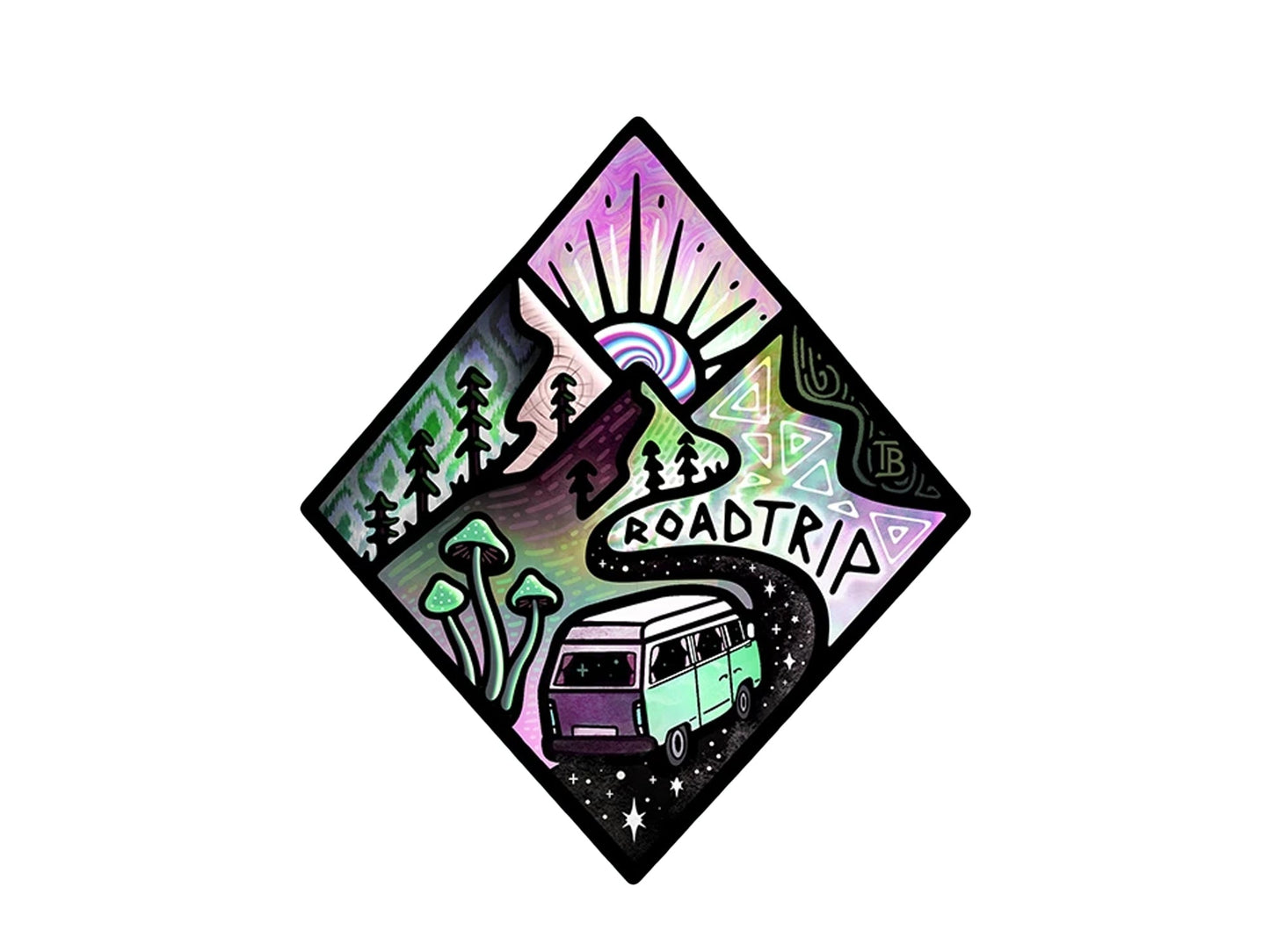 Road Trippy Sticker