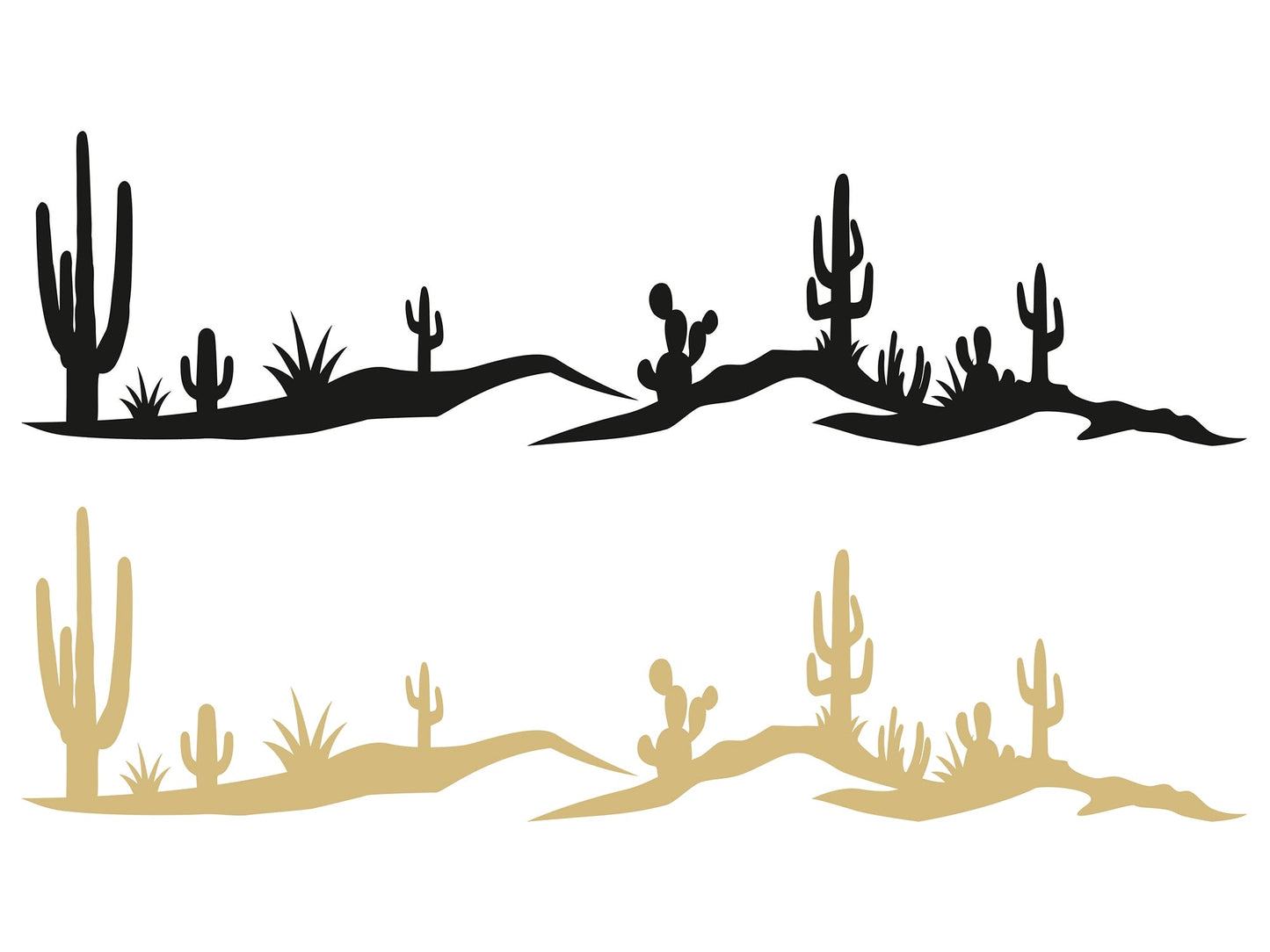 Scenic Vinyl Decals (Mountain/Desert/Forest)