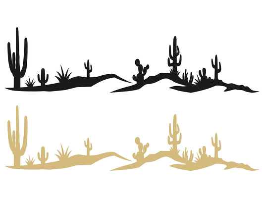 Scenic Vinyl Decals (Mountain/Desert/Forest)